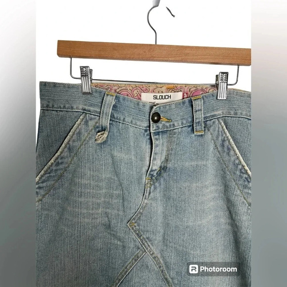Vintage Levi’s Slouch Skirt Junior Size 11 - Picture 2 of 6